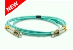 Broxnet Duplex LC/UPC to LC/UPC OM3 50/125 2.0mm 1M LSZH Fiber Patch Cable